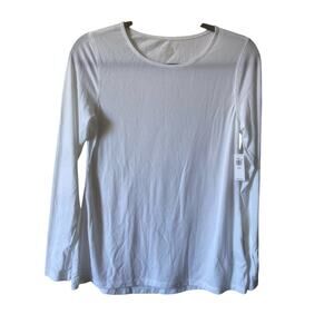 Old Navy Long Sleeve White T-Shirt